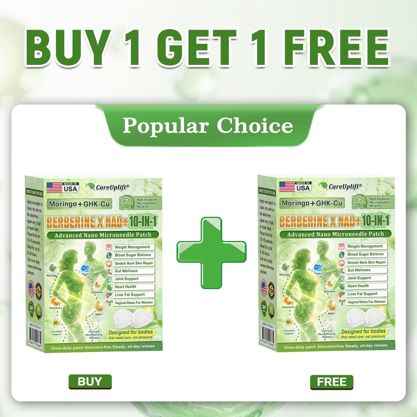 🍀 Congratulations! You have unlocked an exclusive CareUplift® offer! 🎁 As a thank you for your order, we're offering an additional 30% off today! Click below to grab this special offer, offer expires! ✨