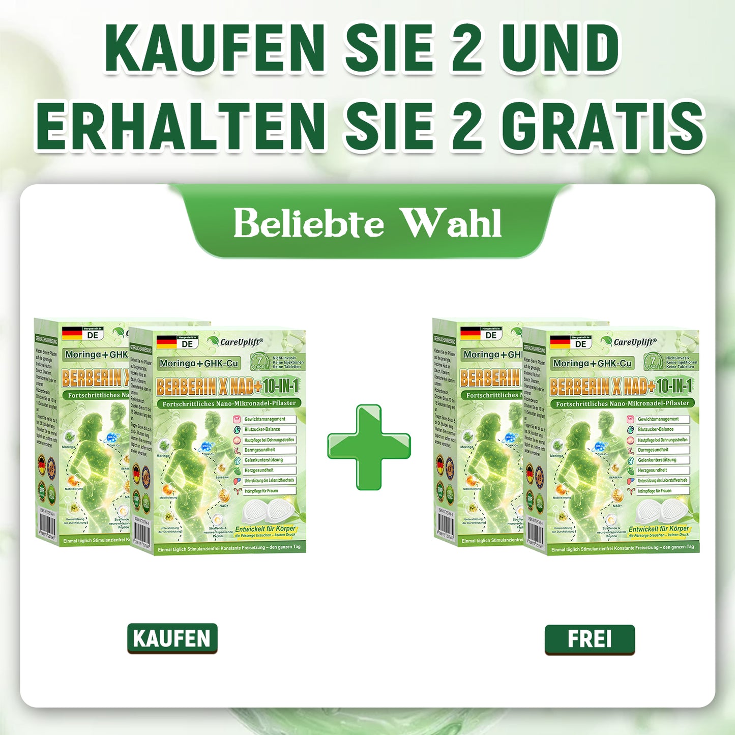 𝑶𝒇𝒇𝒊𝒛𝒊𝒆𝒍𝒍𝒆𝒓 𝑺𝒉𝒐𝒑 | 🍀🍀𝐂𝐚𝐫𝐞𝐔𝐩𝐥𝐢𝐟𝐭® 𝑴𝒆𝒕𝒂𝒃𝒐𝒍𝒊𝒔𝒄𝒉𝒆𝒔 𝑵𝒂𝒏𝒐-𝑴𝒊𝒌𝒓𝒐𝒏𝒂𝒅𝒆𝒍-𝑷𝒇𝒍𝒂𝒔𝒕𝒆𝒓 🇩🇪 （𝐍𝐮𝐫 𝐞𝐢𝐧𝐦𝐚𝐥 𝐭ä𝐠𝐥𝐢𝐜𝐡, 𝐬𝐢𝐜𝐡𝐭𝐛𝐚𝐫𝐞 𝐕𝐞𝐫ä𝐧𝐝𝐞𝐫𝐮𝐧𝐠𝐞𝐧 𝐢𝐧 𝟕 𝐓𝐚𝐠𝐞𝐧）  𝘽𝙚𝙧𝙗𝙚𝙧𝙞𝙣 + 𝙈𝙤𝙧𝙞𝙣𝙜𝙖-𝙁𝙤𝙧𝙢𝙚𝙡 ✅ 𝐅ü𝐫 𝐀𝐝𝐢𝐩𝐨𝐬𝐢𝐭𝐚𝐬, 𝐬𝐜𝐡𝐥𝐚𝐟𝐟𝐞 𝐇𝐚𝐮𝐭, 𝐃𝐢𝐚𝐛𝐞𝐭𝐞𝐬, 𝐒𝐜𝐡𝐥𝐚𝐟𝐚𝐩𝐧𝐨𝐞, 𝐆𝐞𝐥𝐞𝐧𝐤𝐛𝐞𝐬𝐜𝐡𝐰𝐞𝐫𝐝𝐞𝐧 𝐮𝐧𝐝 𝐦𝐞𝐡𝐫 💯💯