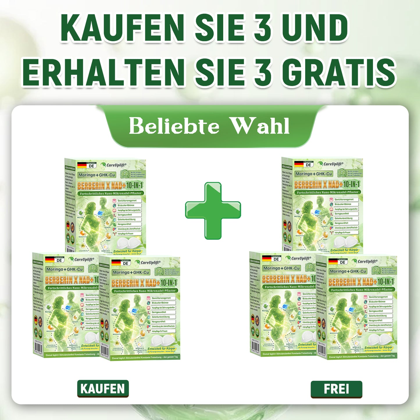 𝑶𝒇𝒇𝒊𝒛𝒊𝒆𝒍𝒍𝒆𝒓 𝑺𝒉𝒐𝒑 | 🍀🍀𝐂𝐚𝐫𝐞𝐔𝐩𝐥𝐢𝐟𝐭® 𝑴𝒆𝒕𝒂𝒃𝒐𝒍𝒊𝒔𝒄𝒉𝒆𝒔 𝑵𝒂𝒏𝒐-𝑴𝒊𝒌𝒓𝒐𝒏𝒂𝒅𝒆𝒍-𝑷𝒇𝒍𝒂𝒔𝒕𝒆𝒓 🇩🇪 （𝐍𝐮𝐫 𝐞𝐢𝐧𝐦𝐚𝐥 𝐭ä𝐠𝐥𝐢𝐜𝐡, 𝐬𝐢𝐜𝐡𝐭𝐛𝐚𝐫𝐞 𝐕𝐞𝐫ä𝐧𝐝𝐞𝐫𝐮𝐧𝐠𝐞𝐧 𝐢𝐧 𝟕 𝐓𝐚𝐠𝐞𝐧）  𝘽𝙚𝙧𝙗𝙚𝙧𝙞𝙣 + 𝙈𝙤𝙧𝙞𝙣𝙜𝙖-𝙁𝙤𝙧𝙢𝙚𝙡 ✅ 𝐅ü𝐫 𝐀𝐝𝐢𝐩𝐨𝐬𝐢𝐭𝐚𝐬, 𝐬𝐜𝐡𝐥𝐚𝐟𝐟𝐞 𝐇𝐚𝐮𝐭, 𝐃𝐢𝐚𝐛𝐞𝐭𝐞𝐬, 𝐒𝐜𝐡𝐥𝐚𝐟𝐚𝐩𝐧𝐨𝐞, 𝐆𝐞𝐥𝐞𝐧𝐤𝐛𝐞𝐬𝐜𝐡𝐰𝐞𝐫𝐝𝐞𝐧 𝐮𝐧𝐝 𝐦𝐞𝐡𝐫 💯💯